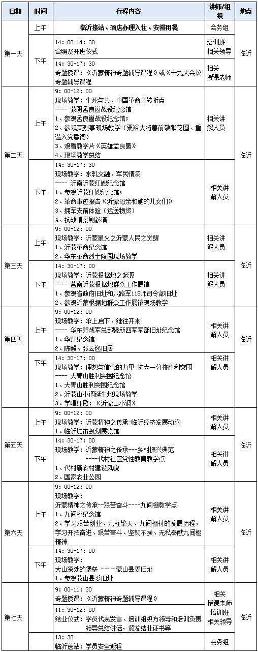 沂蒙红色教育培训基地